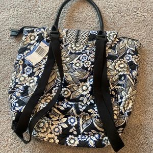 New with tags. Vera Bradley snow lotus change it up backpack
